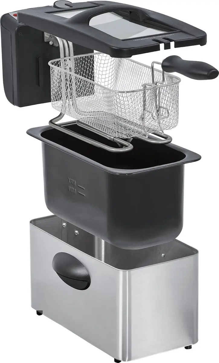 Steba DF180 Friteuse - 3 liter - 2000W - afbeelding 4 van 6