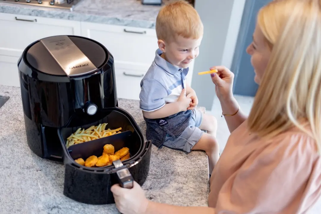 Steba HF5000 Heteluchtfriteuse - 5.2L - Zwart - afbeelding 3 van 6