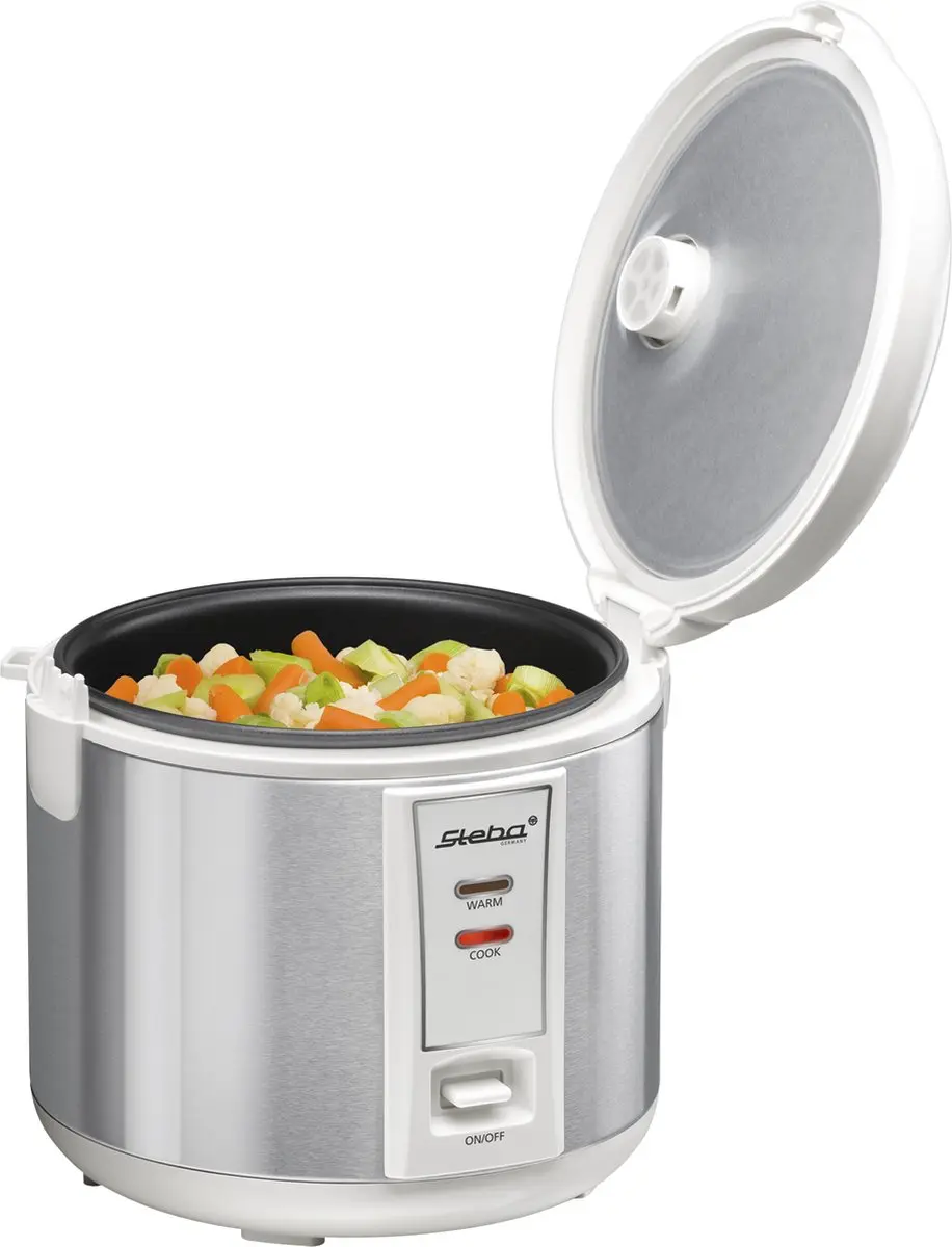 Steba RK2 Rijstkoker - 700W - Zilver - afbeelding 4 van 6