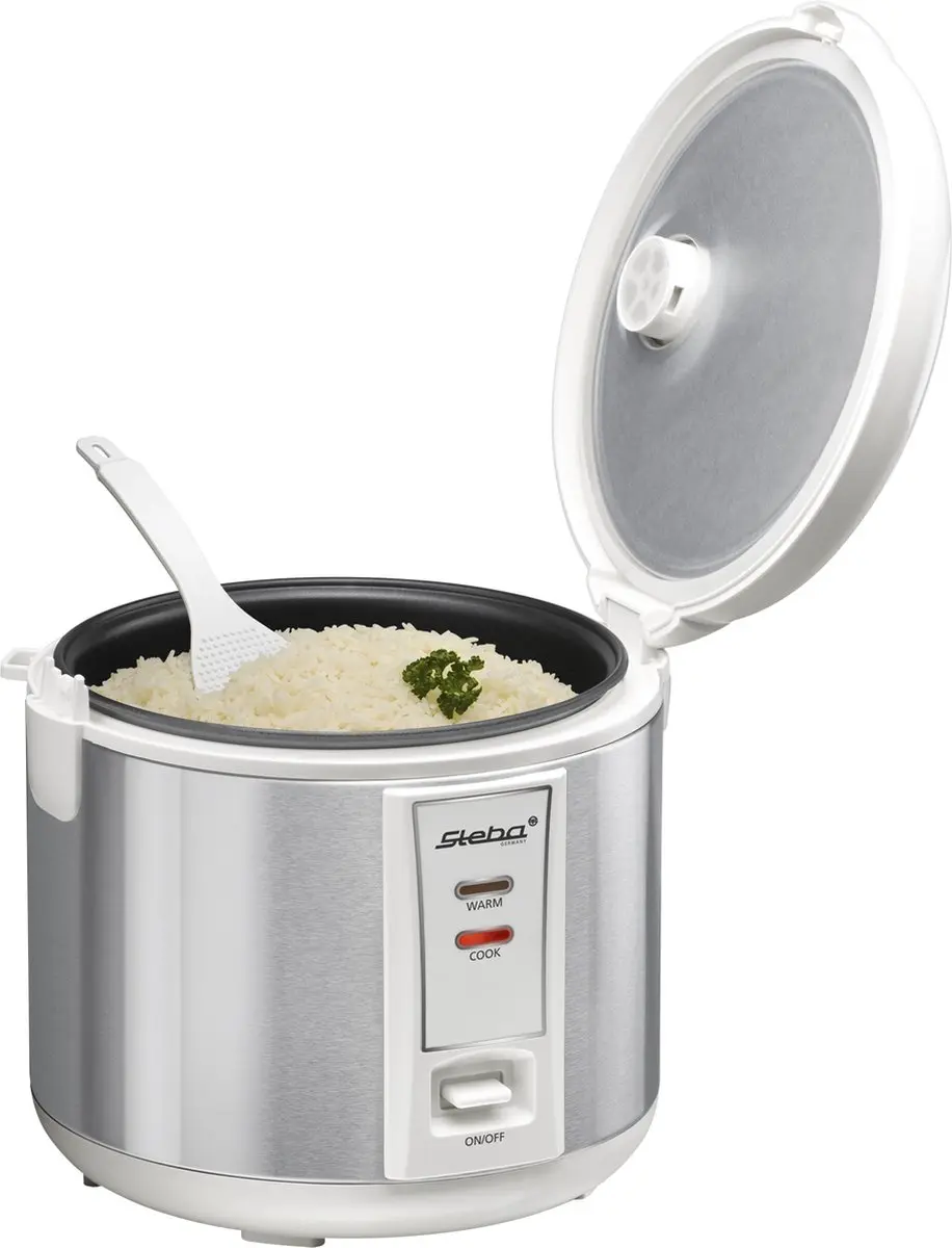 Steba RK2 Rijstkoker - 700W - Zilver - afbeelding 3 van 6