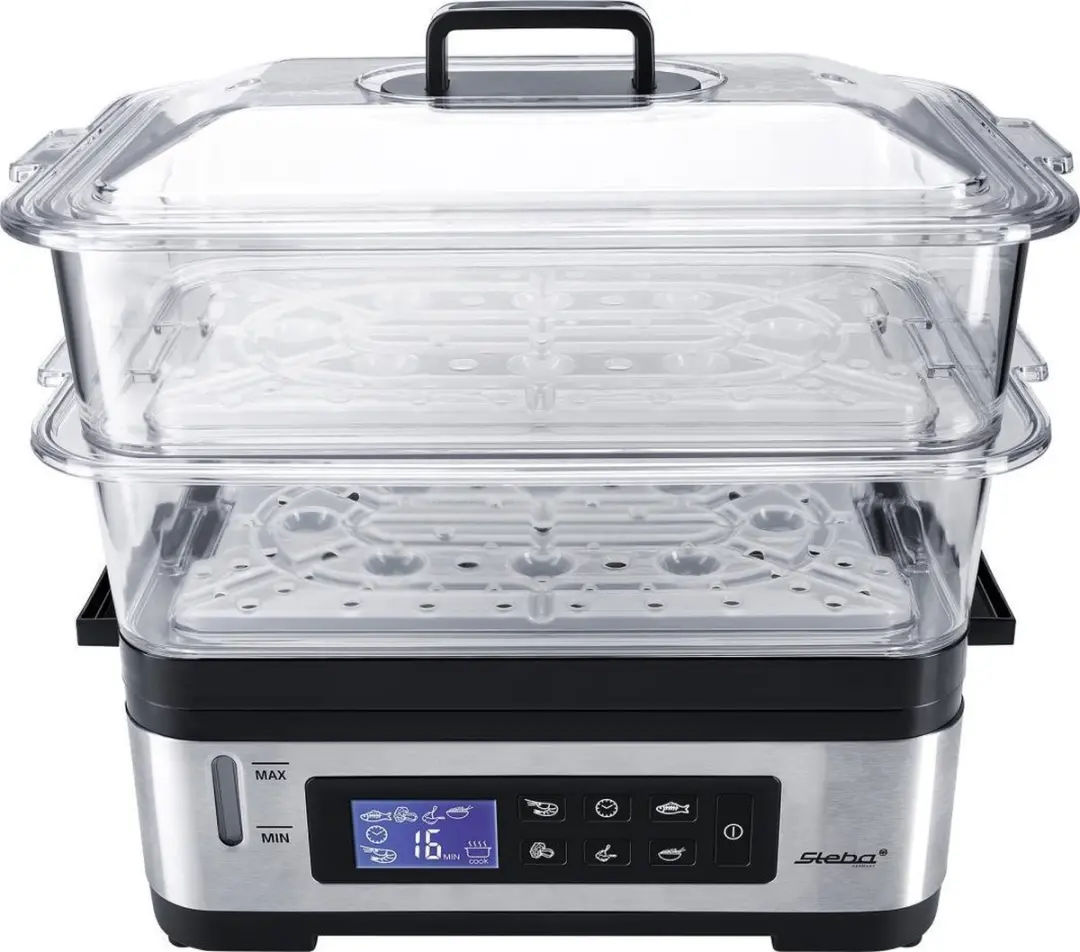 Steba DG2 Stoomkoker - 6 liter - 1200W - Zilver - afbeelding 2 van 6