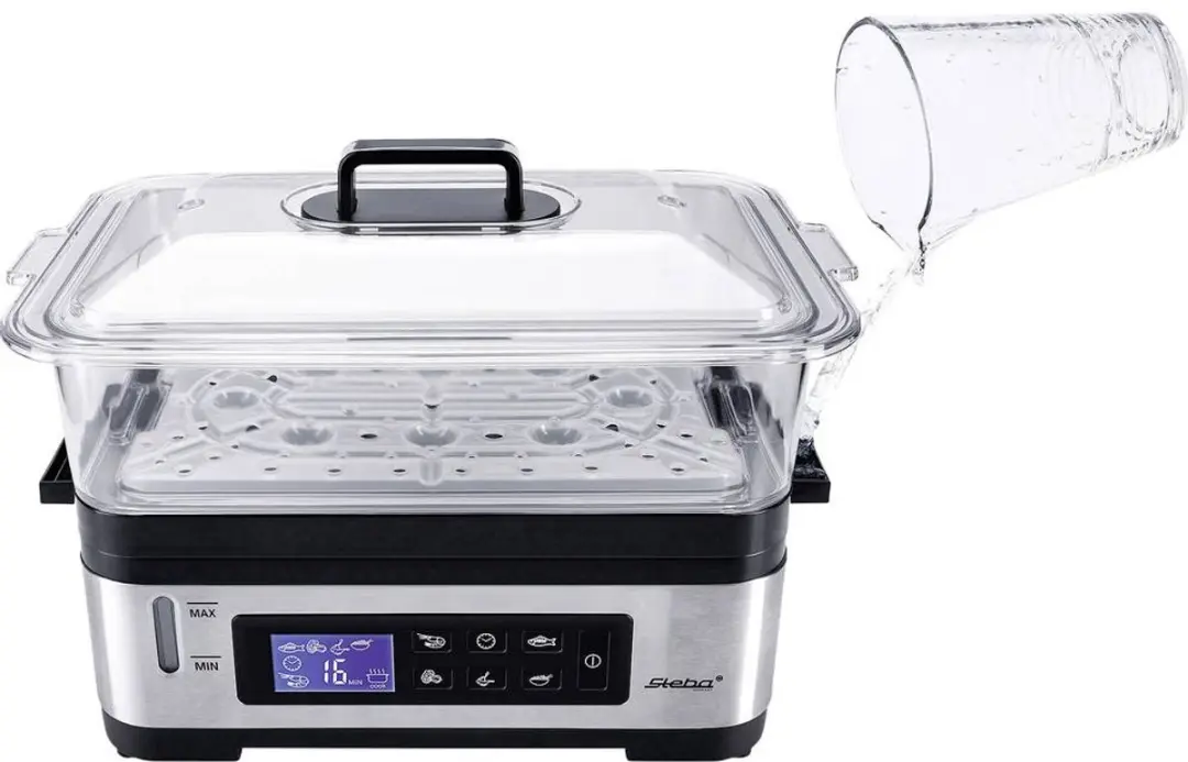 Steba DG2 Stoomkoker - 6 liter - 1200W - Zilver - afbeelding 6 van 6