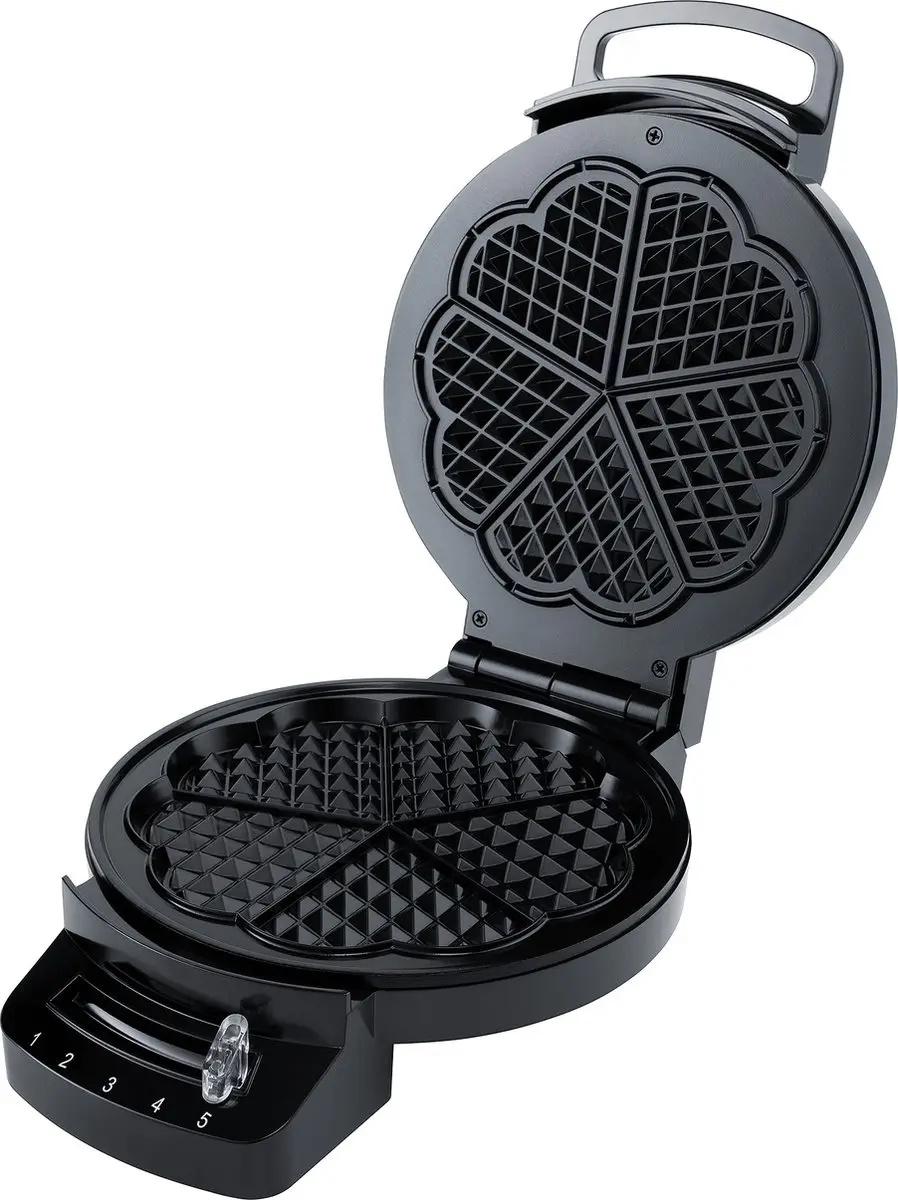 Steba WE1 Wafelijzer - 1200W - Zwart - afbeelding 4 van 4