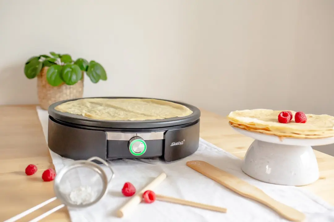Steba CR36 Crêpesmaker 1500W - 35cm - Zwart - afbeelding 2 van 6