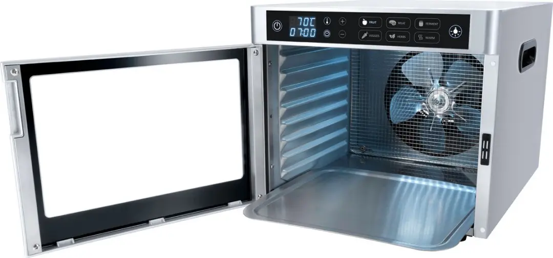 Steba ED80 Steel Deluxe Voedseldroger - 500W - Zilver - afbeelding 5 van 6