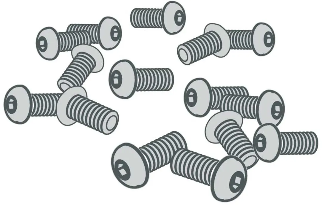 Zebra P1046696-144 Printhead Bevestigingsschroef