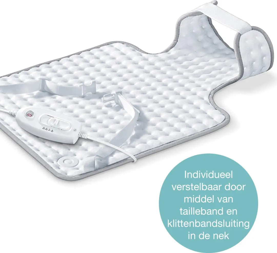 Sanitas SHK 32 Elektrisch Warmtekussen - 54x38cm - Wit - afbeelding 3 van 6