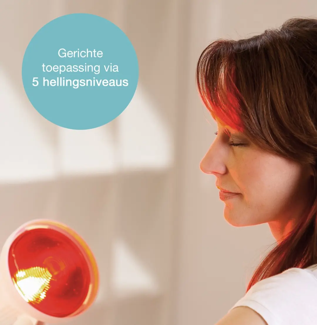 Sanitas SIL 16 Infraroodlamp - 150W - Wit - afbeelding 2 van 6
