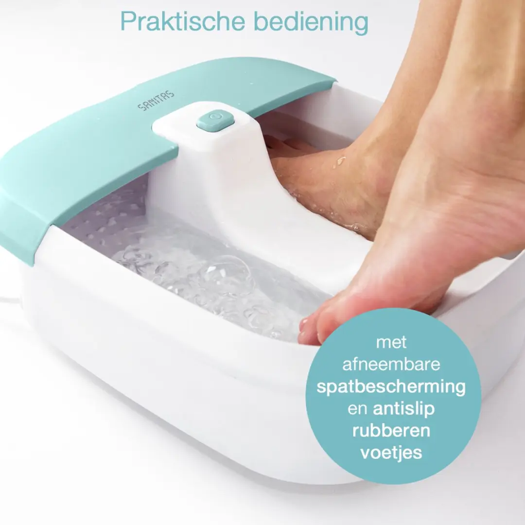 Sanitas SFB 07 Voetenbad - Vibratie- en Bruismassage - Warmhoudfunctie - afbeelding 4 van 6