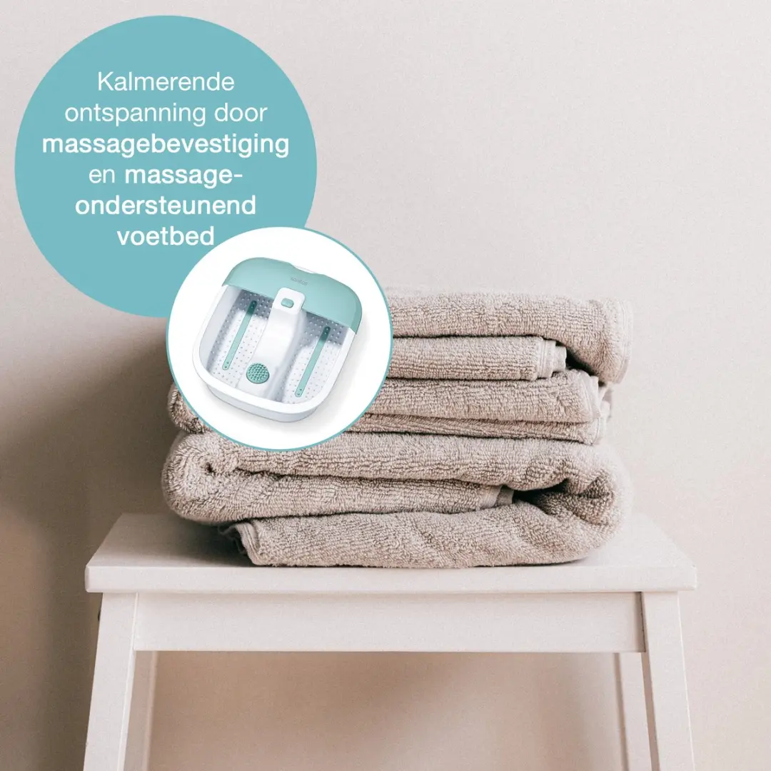 Sanitas SFB 07 Voetenbad - Vibratie- en Bruismassage - Warmhoudfunctie - afbeelding 3 van 6