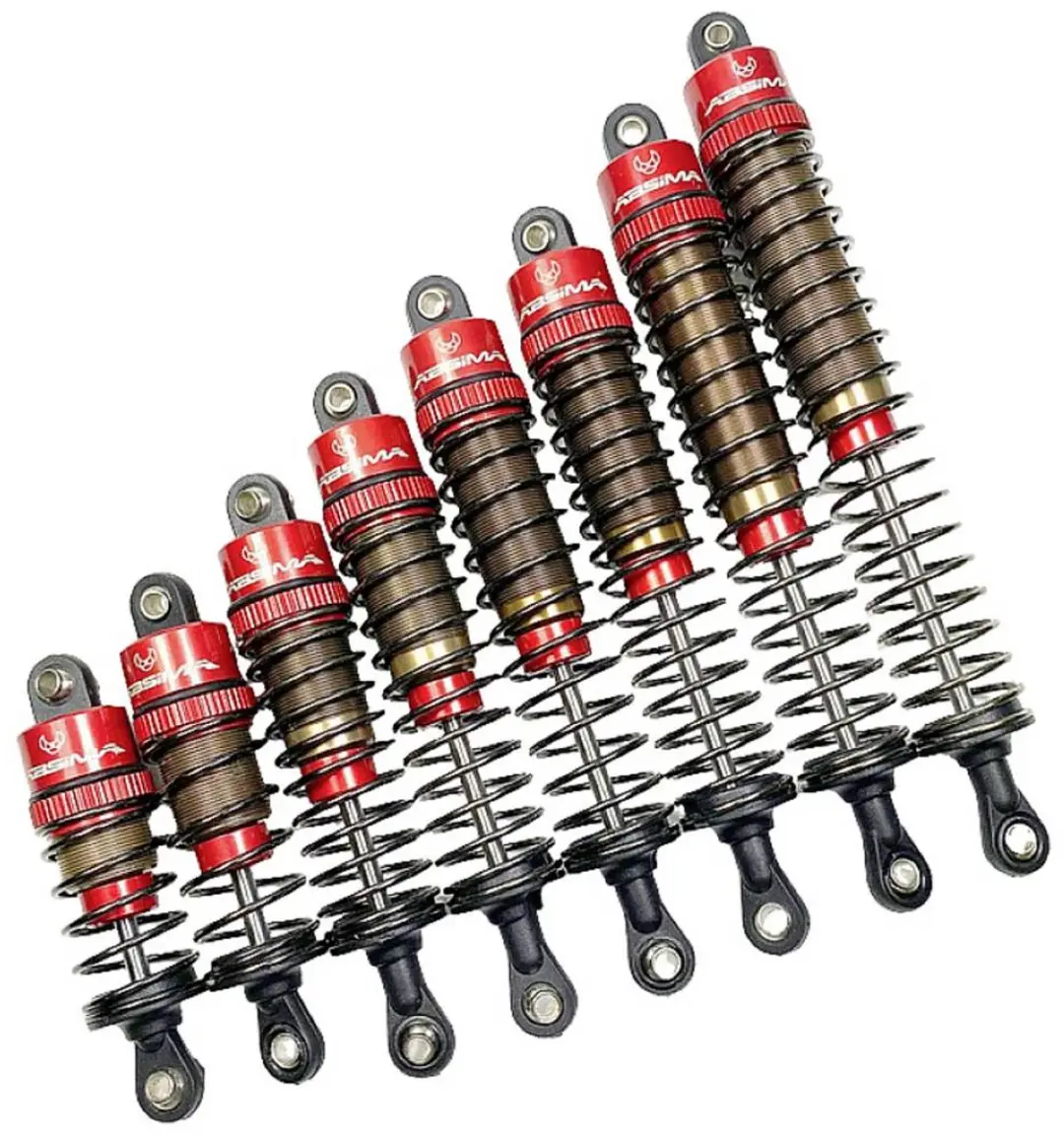 Absima 2330042 Aluminium Schokdempers - Paar - Onroad - afbeelding 2 van 2