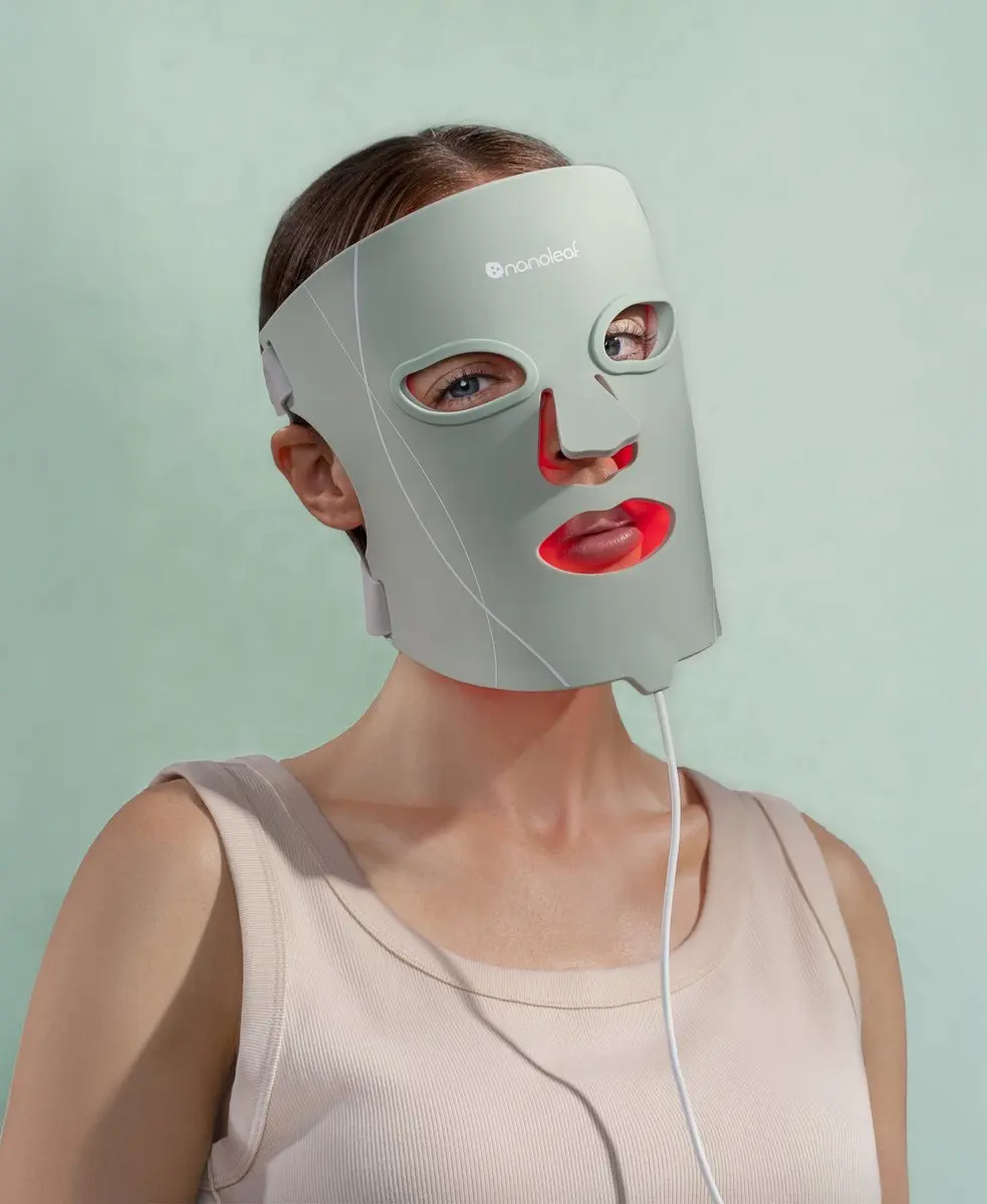 Nanoleaf NLEDK00-1TFM LED Gezichtsmasker - Wit - afbeelding 5 van 6