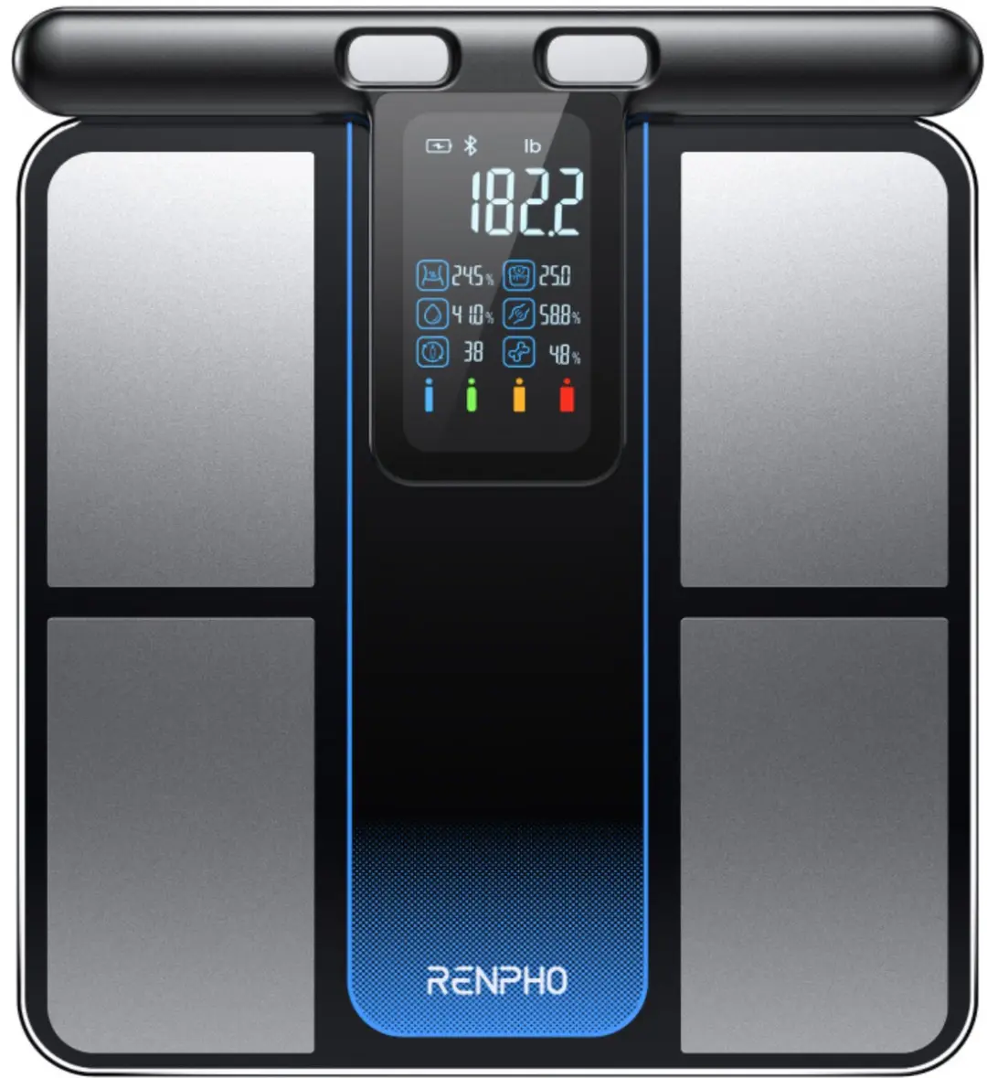 Renpho MorphoScan R-MSC01-BK-SPF Personenweegschaal - Zwart - afbeelding 4 van 6