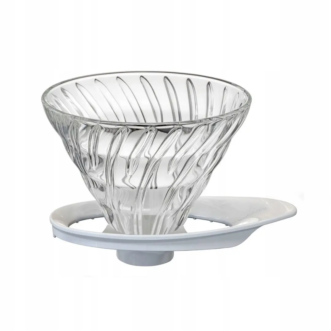 Hario V60-01 Glazen Dripper Wit