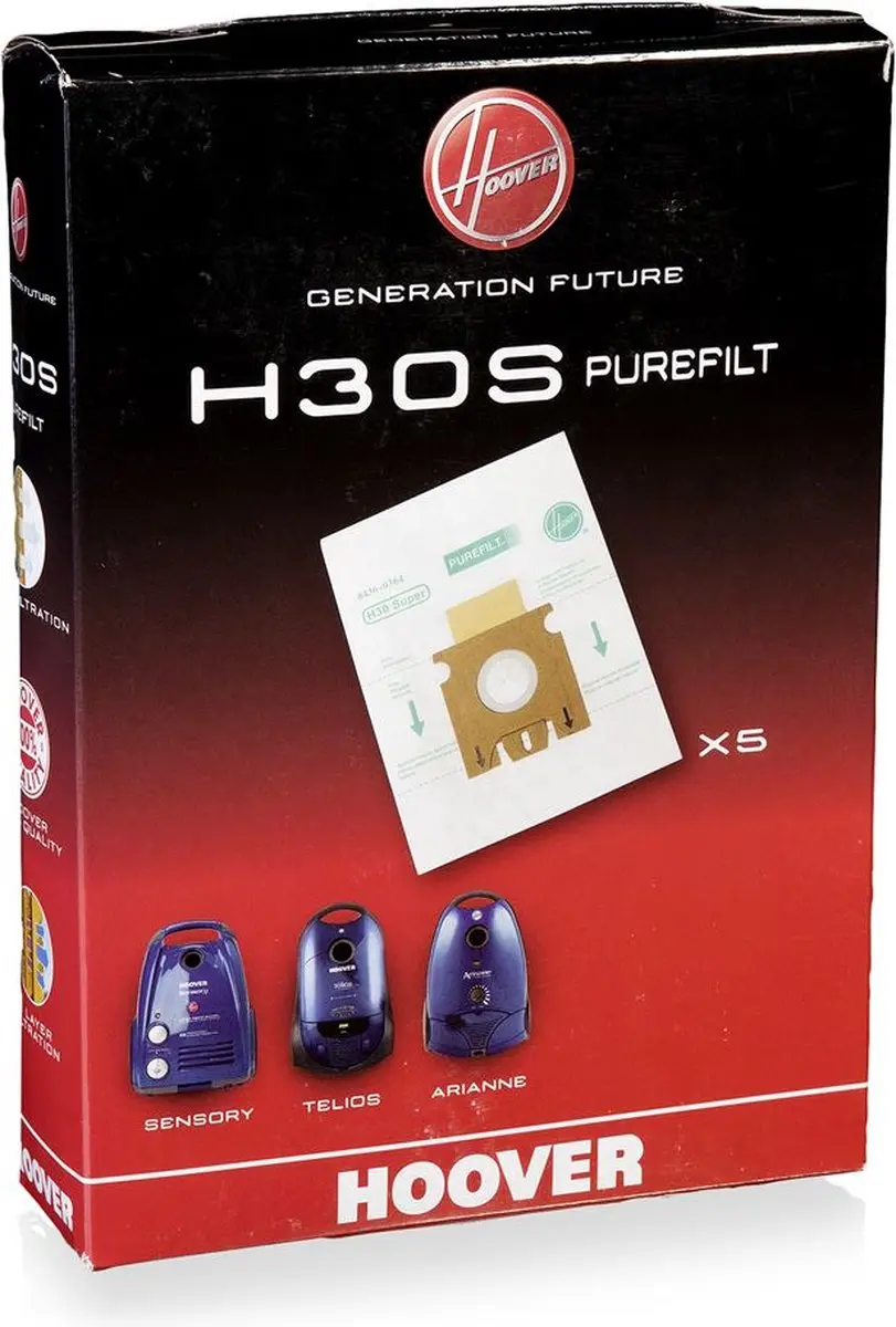 Hoover H30S Papieren Stofzuigerzak