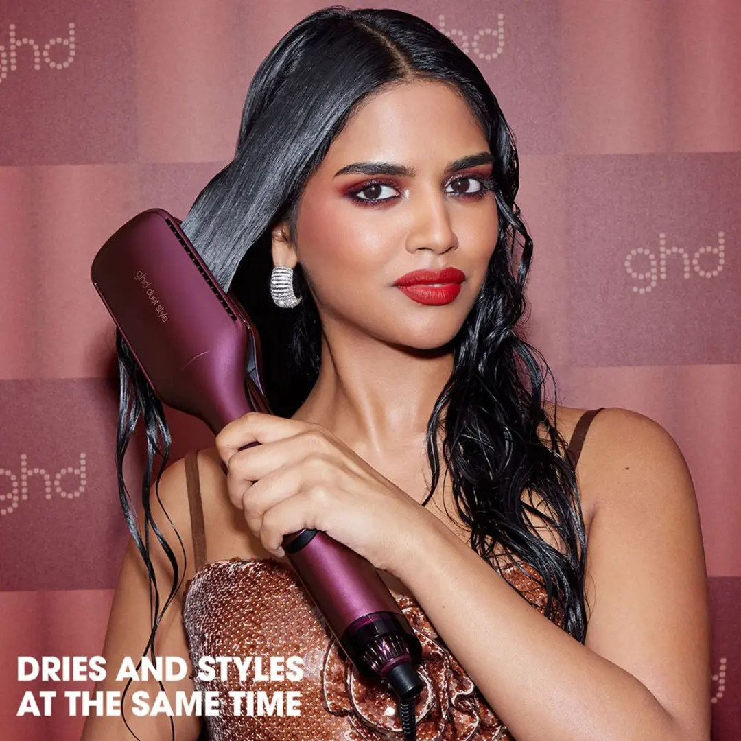 ghd Duet Style 2-in-1 Hete Lucht Stijltang - Cherry Chic - afbeelding 6 van 6