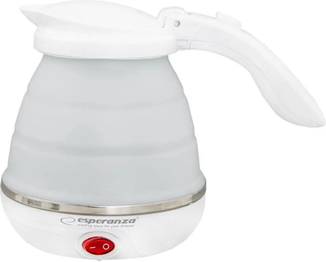 Esperanza Niagara Camping Waterkoker 750W - 500ml - Wit - afbeelding 2 van 5