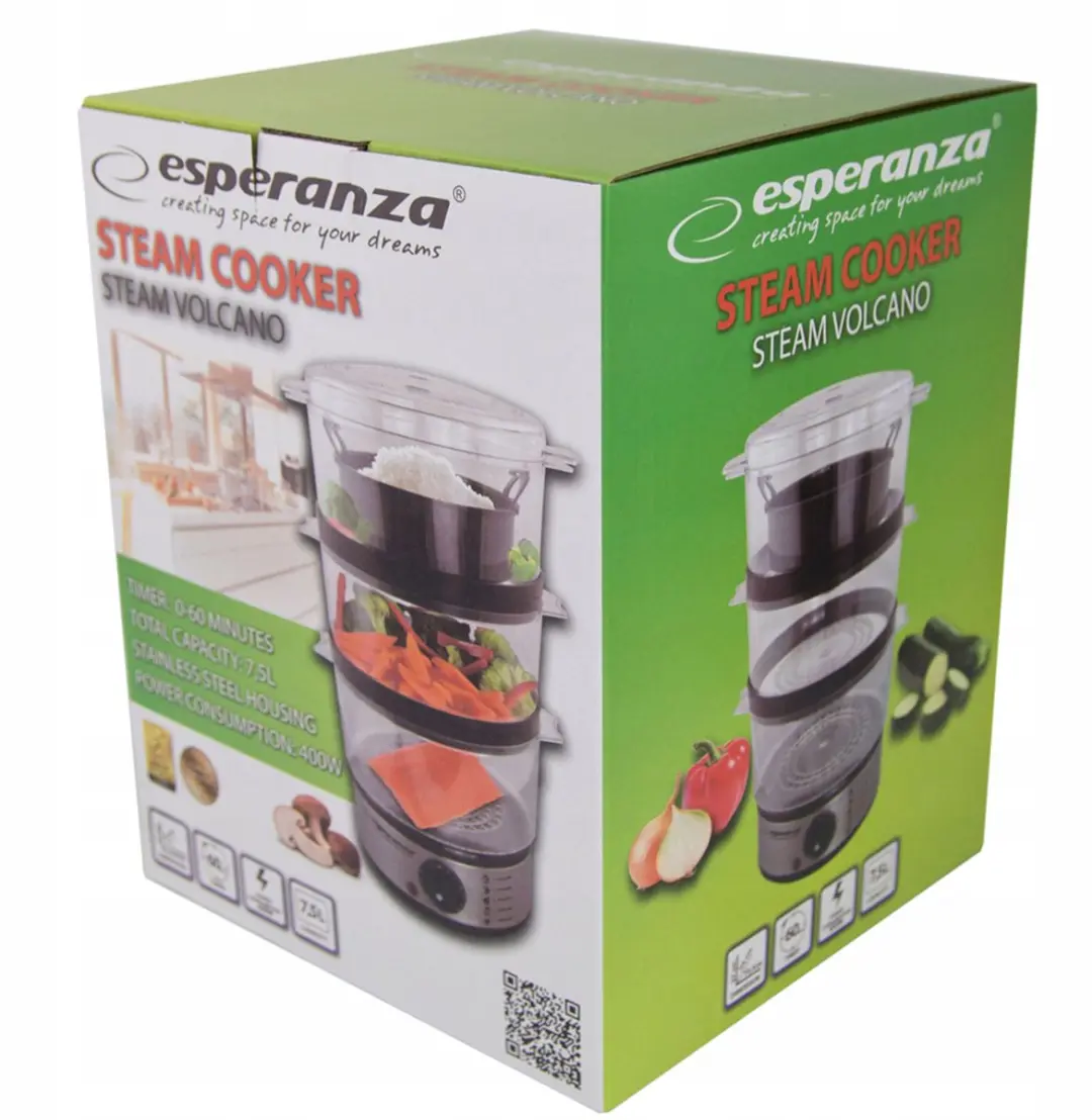 Esperanza Steam Volcano EKG009 Stoomkoker 7.5L - afbeelding 5 van 6