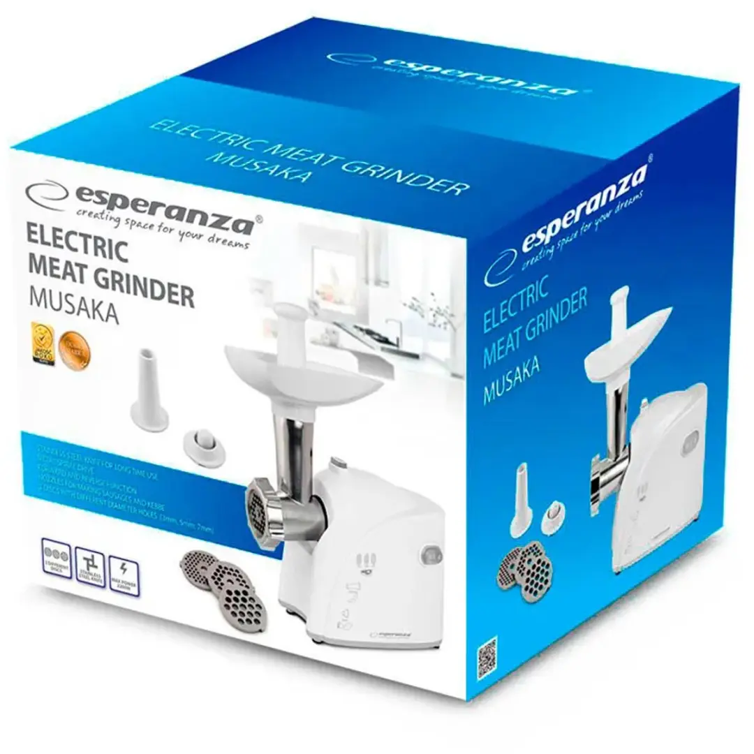 Esperanza EKM032 Keukenmolen - 2200W - afbeelding 4 van 5