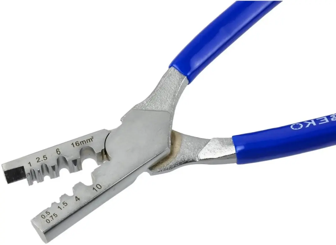 GEKO Kabelkniptang - Crimpbereik 0,5-16 mm² - Kunststof greep - 220 mm lengte - afbeelding 4 van 5