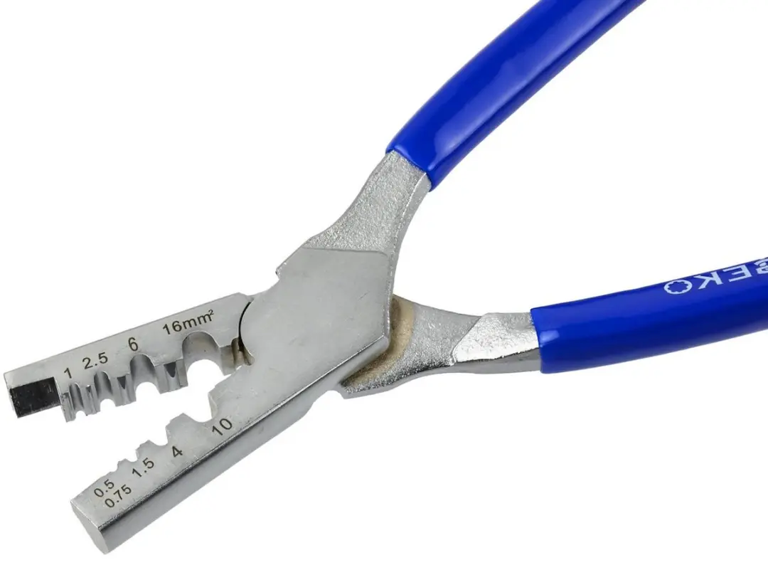GEKO Kabelkniptang - Crimpbereik 0,5-16 mm² - Kunststof greep - 220 mm lengte - afbeelding 3 van 5