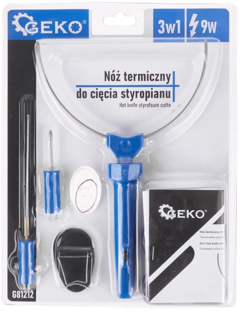 GEKO 3-in-1 G81212 Thermische Snijder - 9W - afbeelding 3 van 6