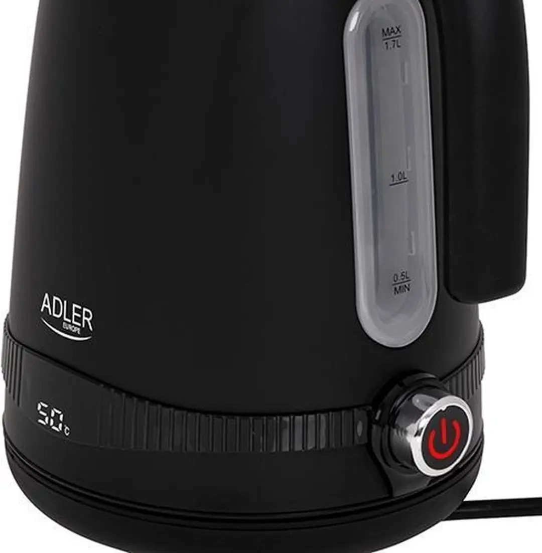 Adler AD 1295B Waterkoker 1,7L - Zwart - afbeelding 3 van 6