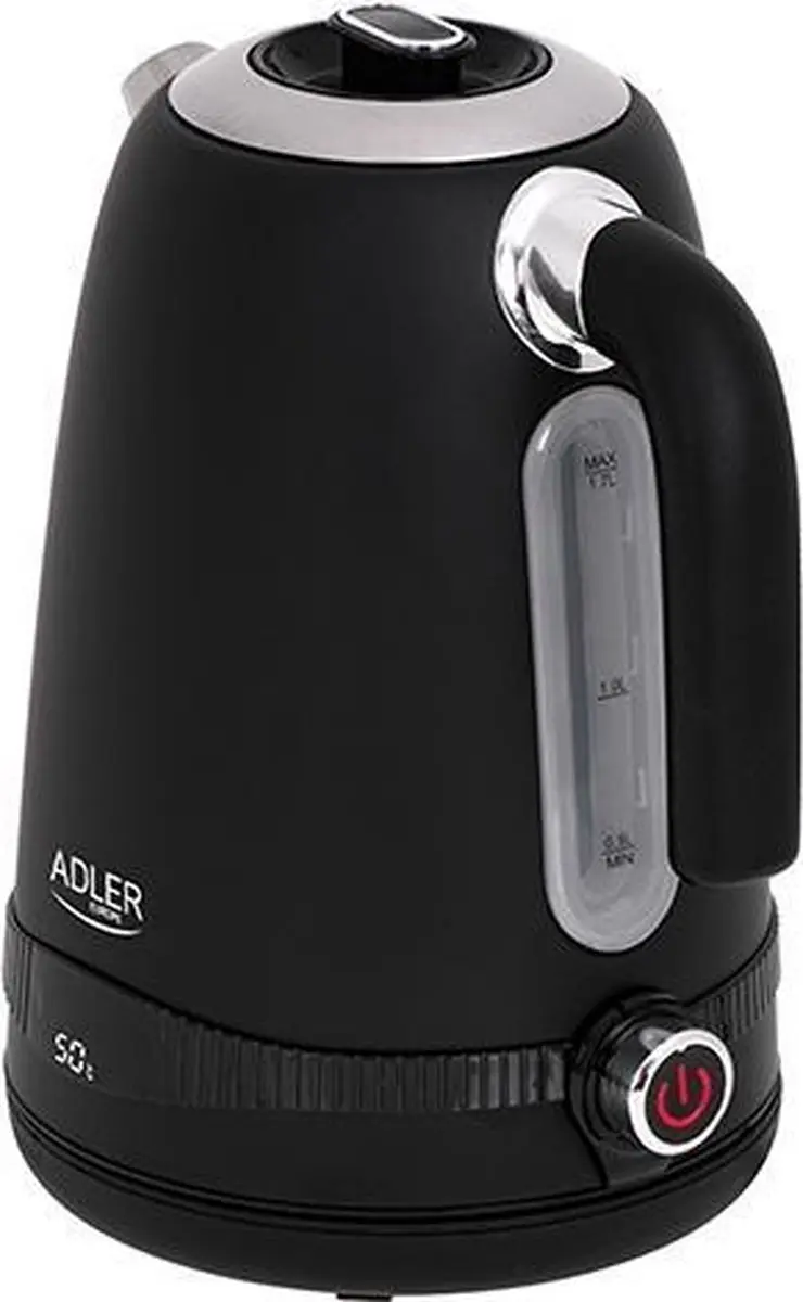 Adler AD 1295B Waterkoker 1,7L - Zwart - afbeelding 2 van 6