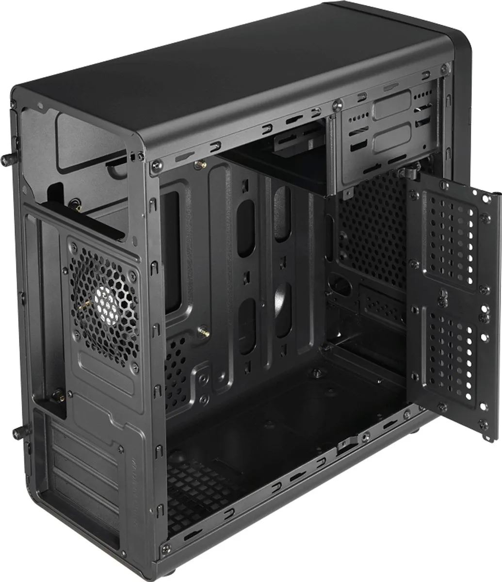 Aerocool QS-180 Mini Tower - Zwart