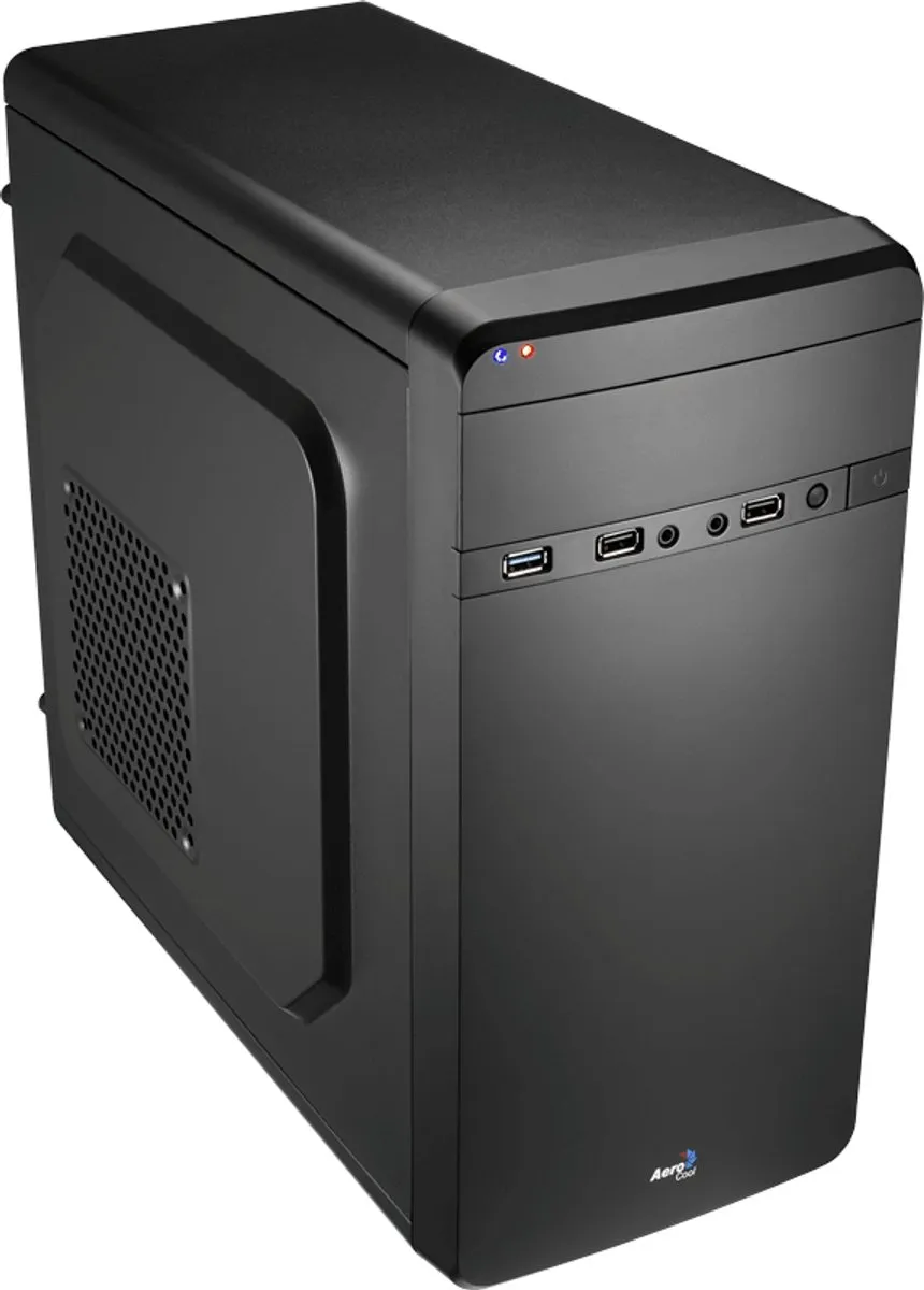 Aerocool QS-180 Mini Tower - Zwart