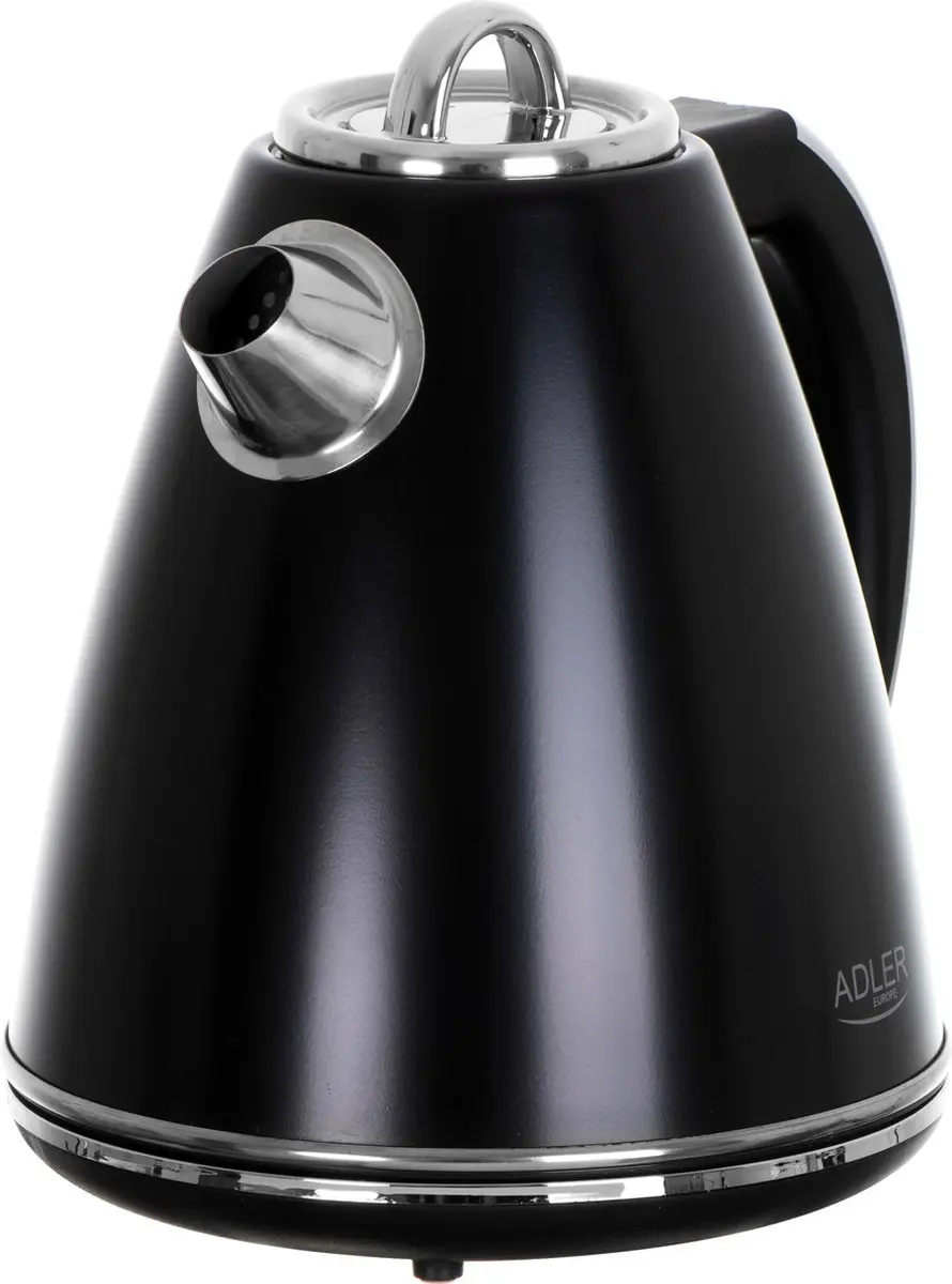 Adler AD 1343 Stalen Waterkoker - 1.5L - Zwart - afbeelding 2 van 6