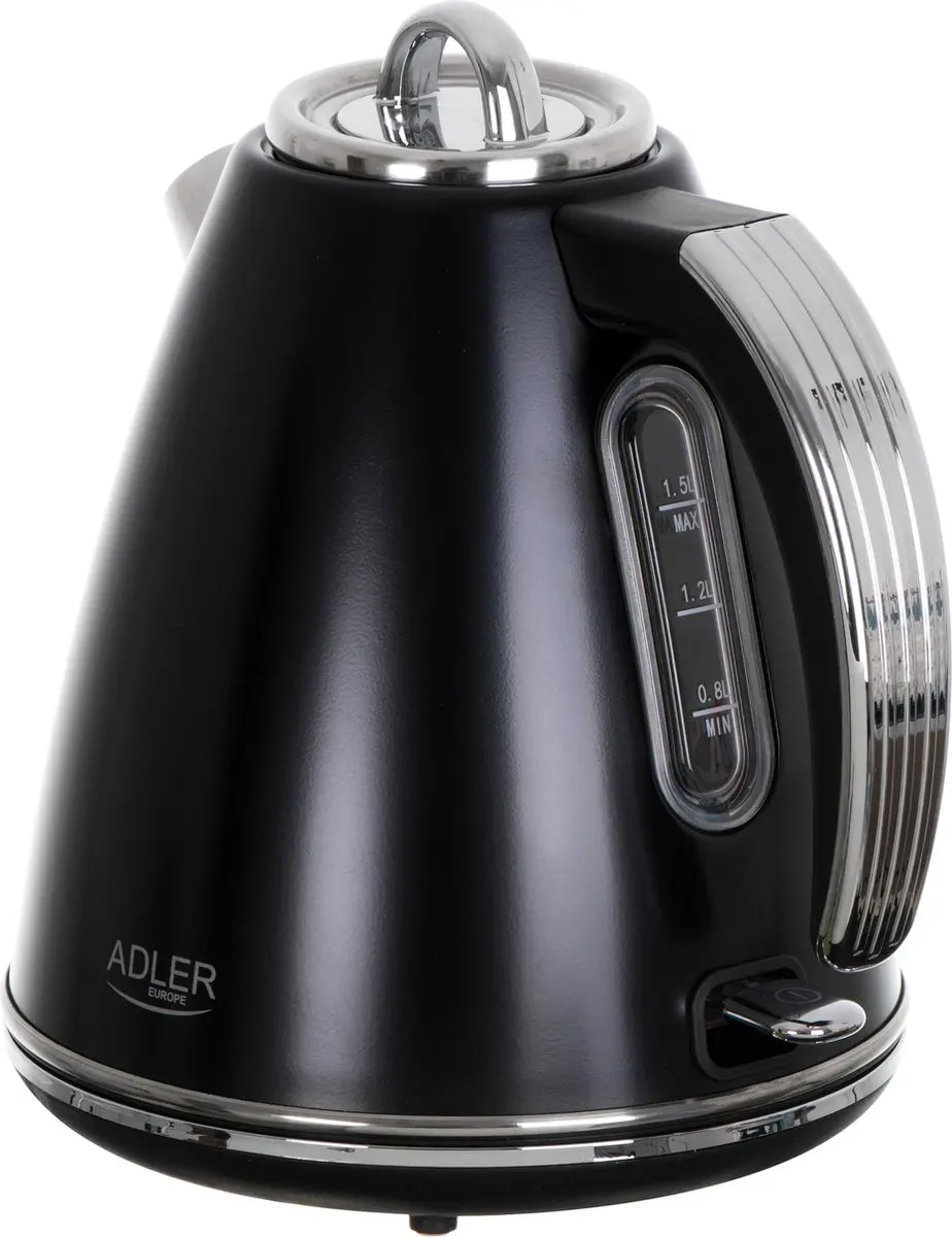 Adler AD 1343 Stalen Waterkoker - 1.5L - Zwart - afbeelding 6 van 6