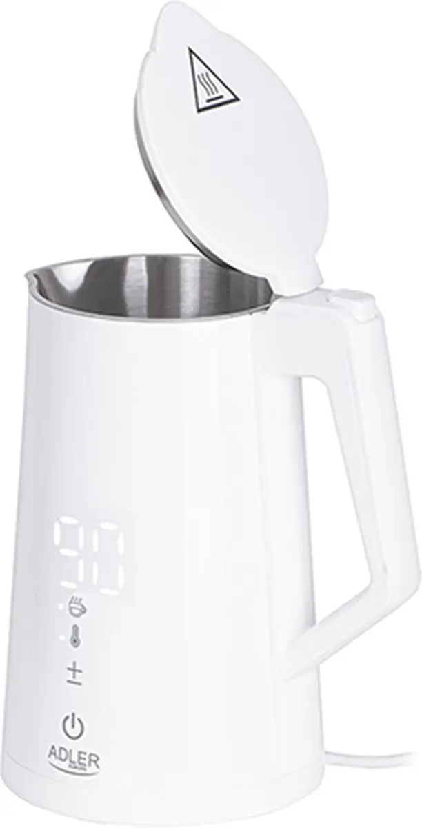 Adler AD 1345 Waterkoker 1,7L 1850W - Wit - afbeelding 4 van 5