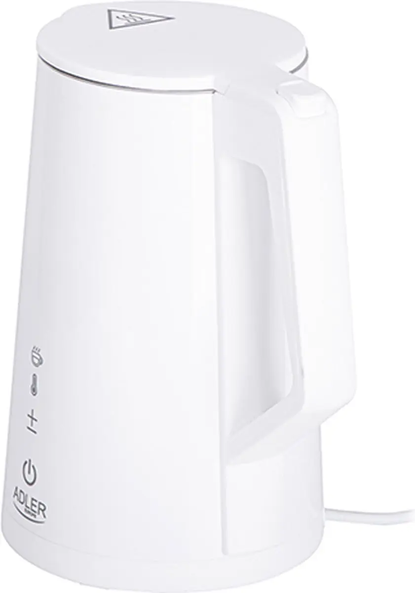 Adler AD 1345 Waterkoker 1,7L 1850W - Wit - afbeelding 3 van 5