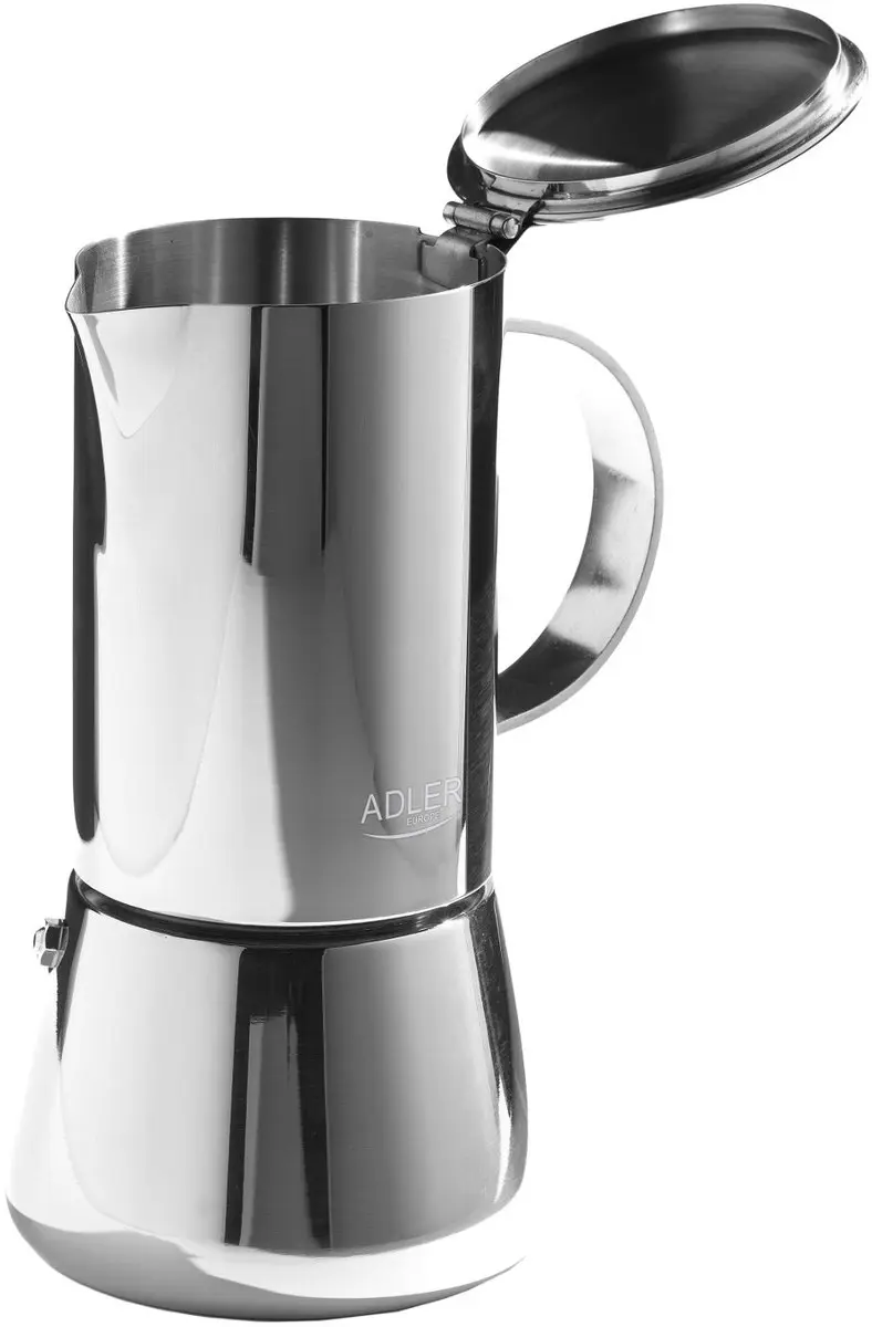 Adler AD 4417 Espressomachine - 620ml - Zilver - afbeelding 2 van 6