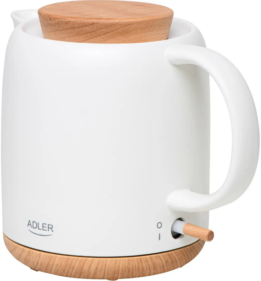 Adler AD 1304 Waterkoker - Keramisch - 1.0L - 1200W - Ecru - afbeelding 2 van 6
