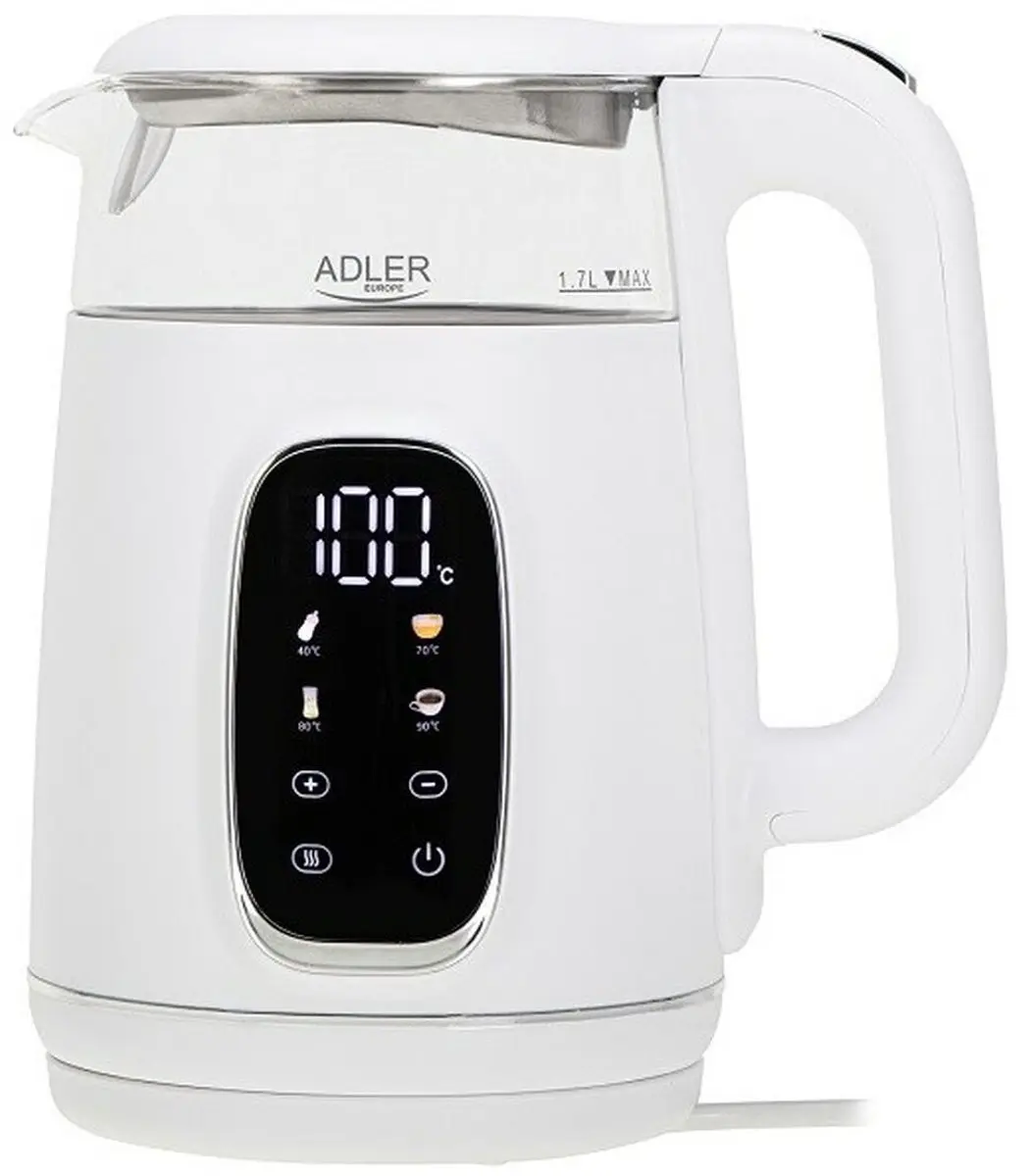 Adler AD 1305 WS Glazen Waterkoker