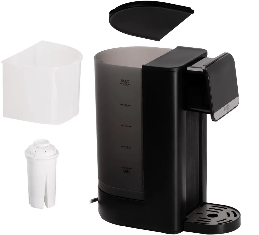 Adler AD1357 Heetwaterdispenser 2,5L - Zwart - afbeelding 6 van 6