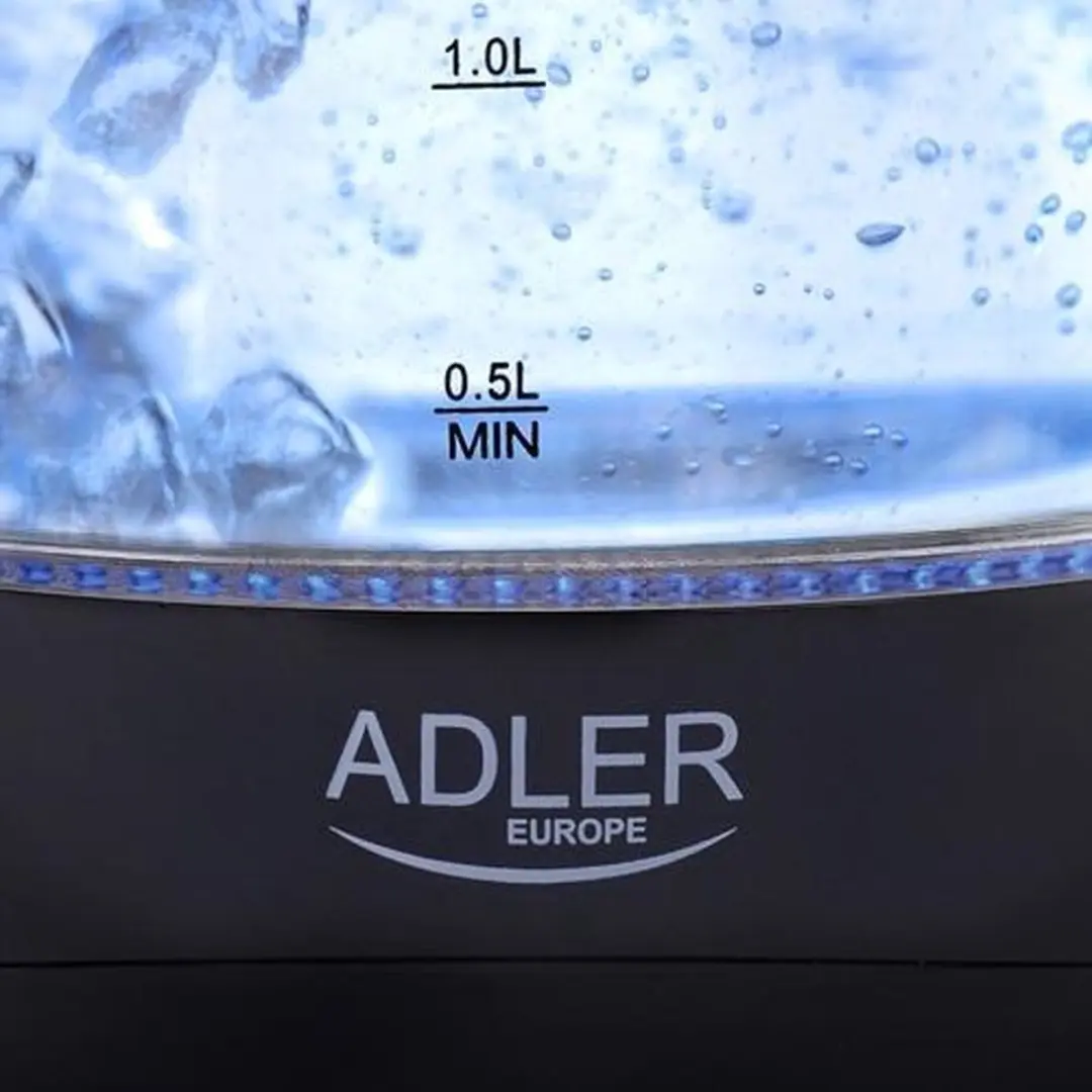 Adler AD 1224 Waterkoker 1.5L - 2000W - Zwart - afbeelding 5 van 6