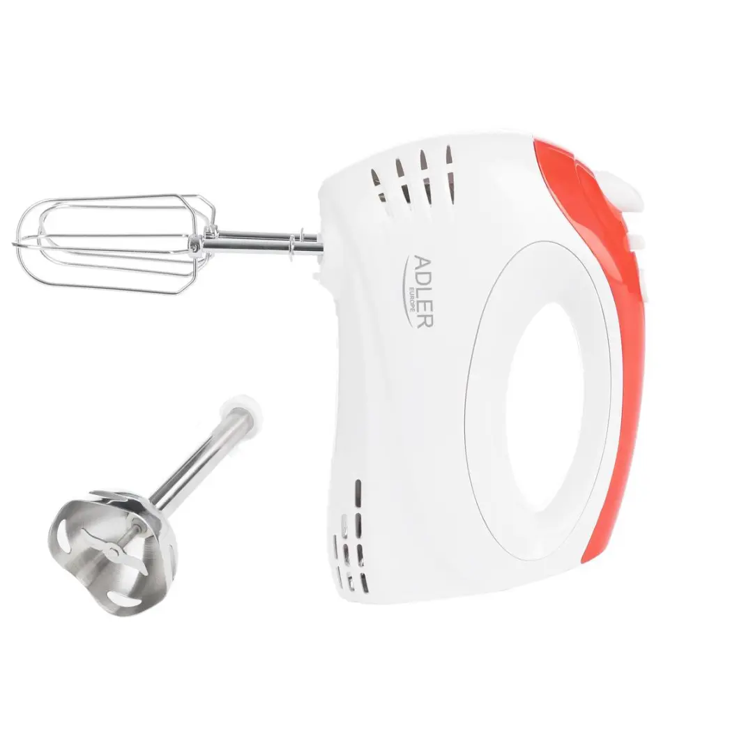 Adler AD 4212 Handmixer - 300W - Rood - afbeelding 2 van 6