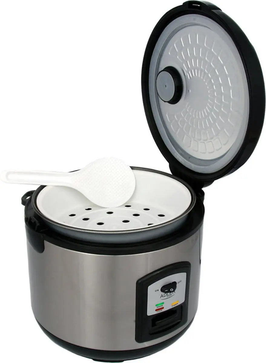Adler AD 6406 Rijstkoker - 1000W - 1,5L - Zilver - afbeelding 4 van 6