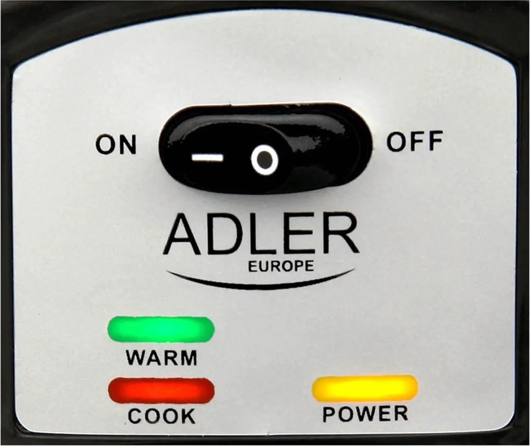 Adler AD 6406 Rijstkoker - 1000W - 1,5L - Zilver - afbeelding 3 van 6