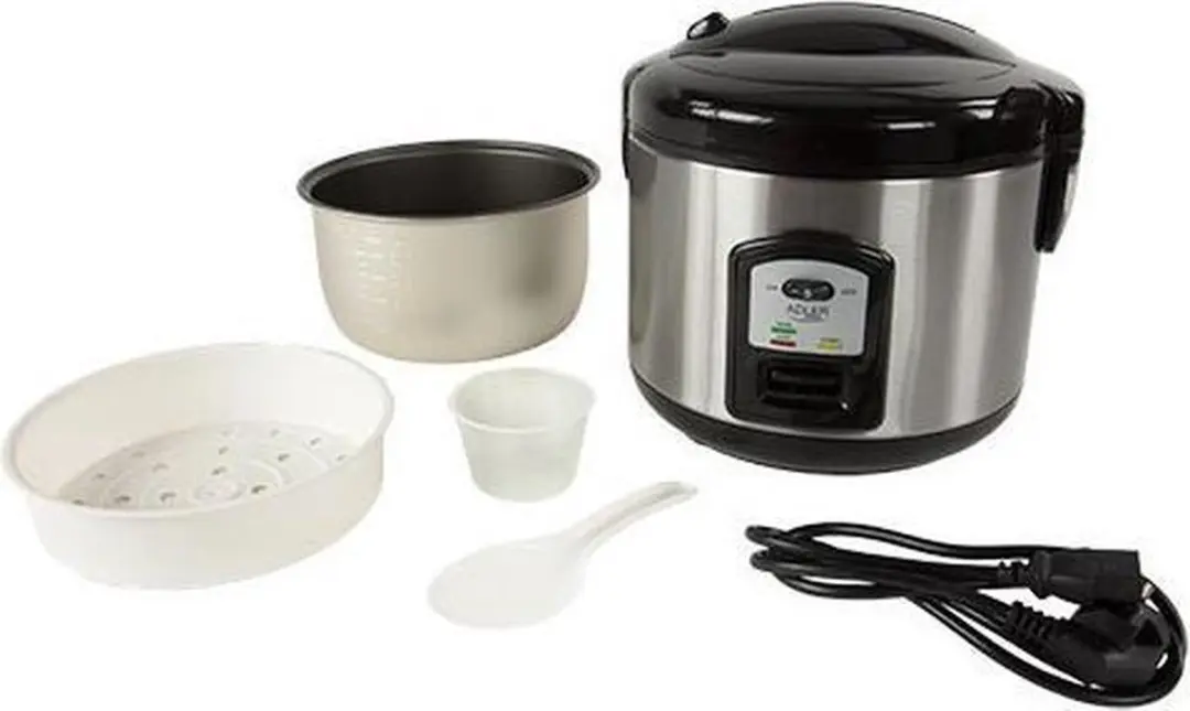 Adler AD 6406 Rijstkoker - 1000W - 1,5L - Zilver - afbeelding 6 van 6