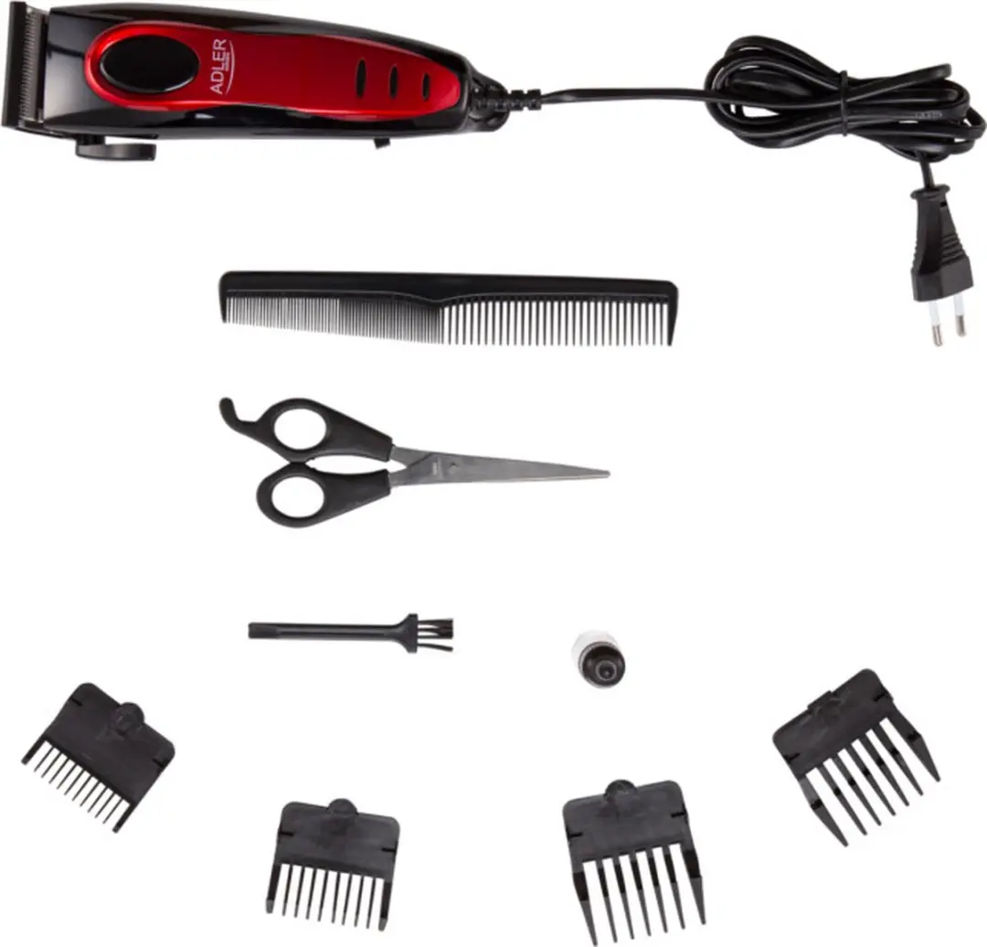 Adler AD 2825 Professionele Hairclipper Tondeuse - Rood - afbeelding 5 van 6