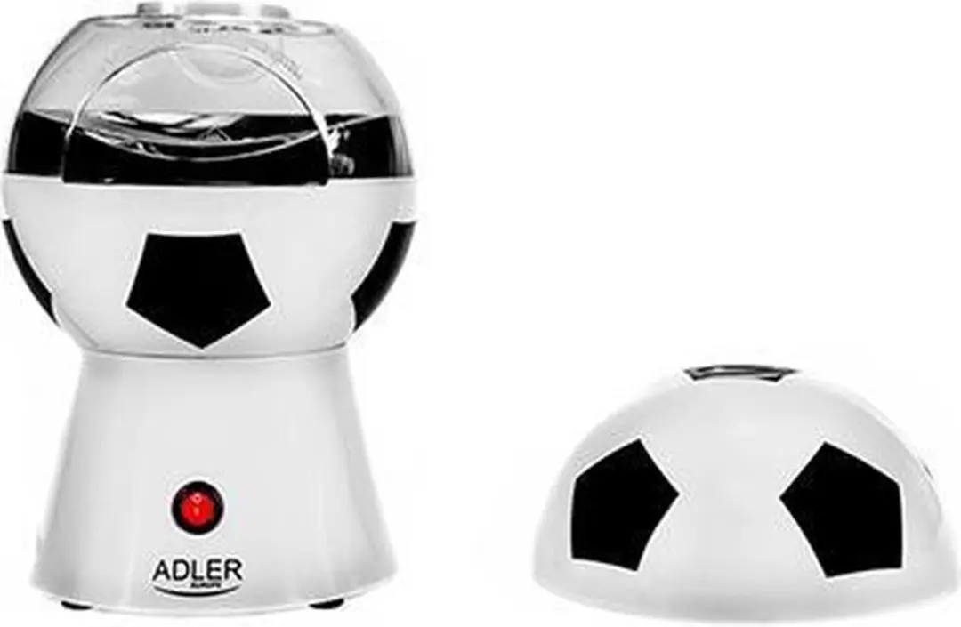 Adler AD 4479 Popcornmachine - 1200W - Zwart/Wit - afbeelding 5 van 6
