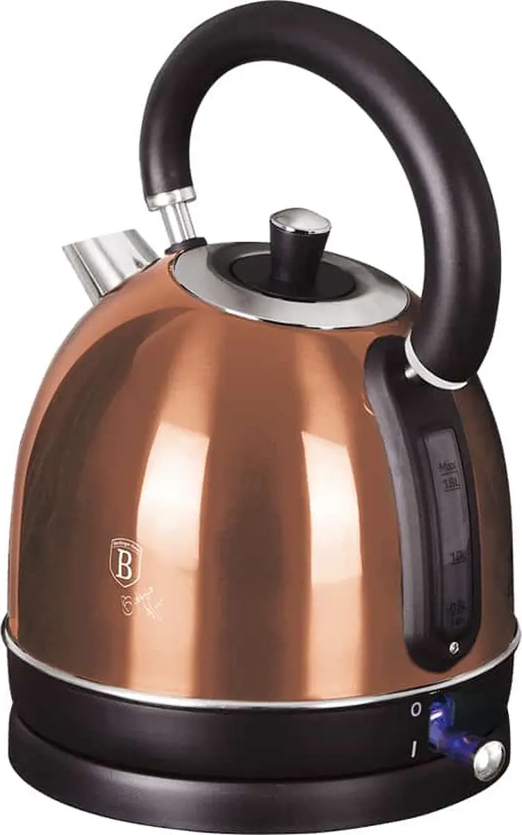 BerlingerHaus BH/9335 Waterkoker - 1.8 liter - Rose Goud - afbeelding 2 van 3