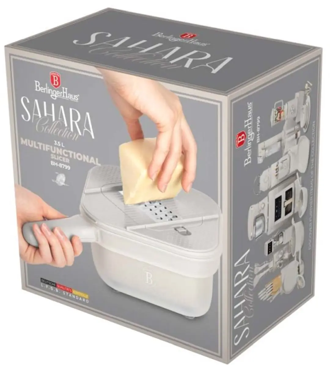 Multifunctionele snijmachine met bakje uit de Sahara-collectie - afbeelding 6 van 6