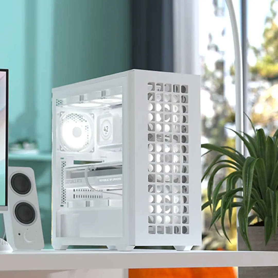 Aerocool D502A Midi Tower - Zwart