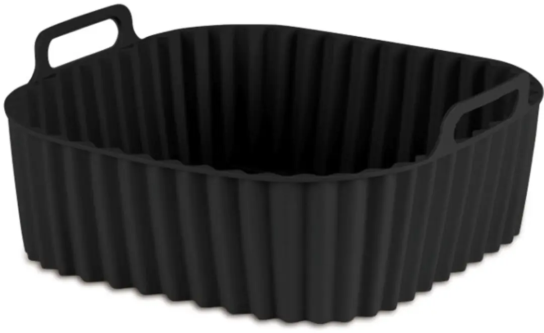 Siliconenmandje voor de heteluchtfriteuse uit de Matte Black Collection