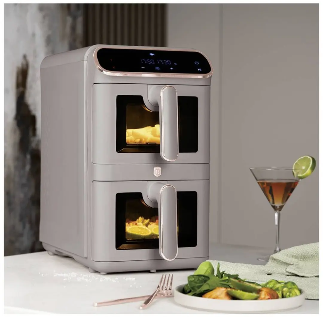 BerlingerHaus BH/9804 Airfryer 11L 2460W - Taupe - afbeelding 2 van 4